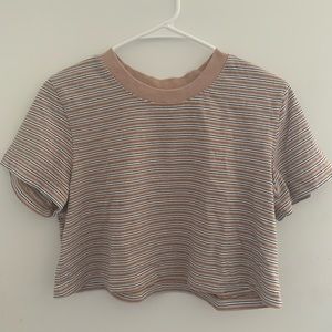 Urban Outfitters Striped Best Friend Tee